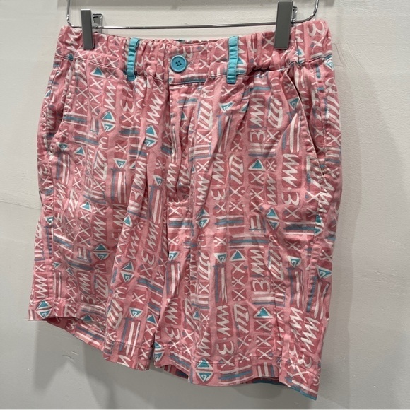 Tipsy Elves Printed Shorts Pink Size Medium - Picture 4 of 8